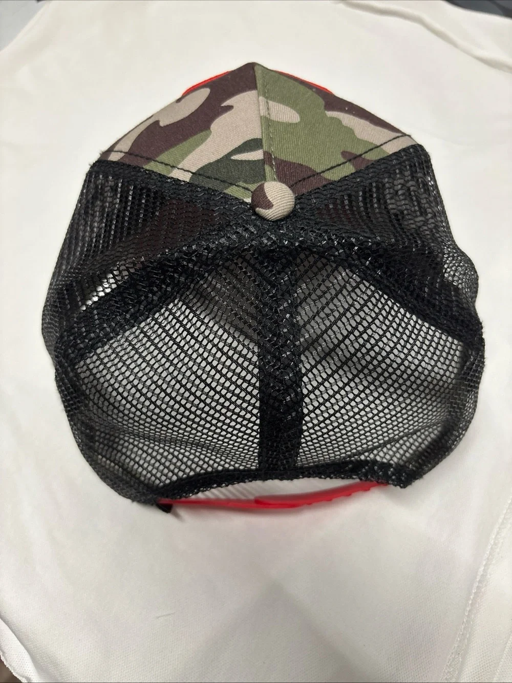 Camo Goorin Bro’s Rooster patch Trucker Hat - Green